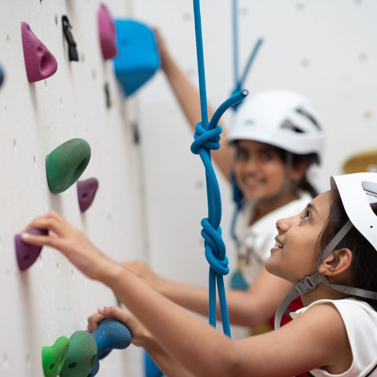 rock climbing