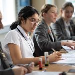 students in the classroom